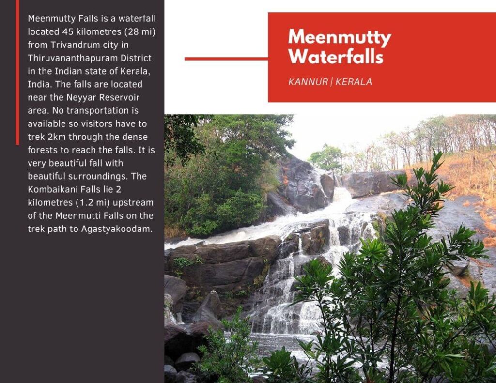 Meenmutty Waterfalls